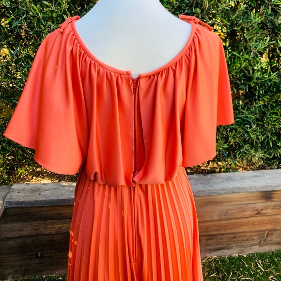 Vintage Union Made Pleated Grecian Gown - Picture 5 of 8
